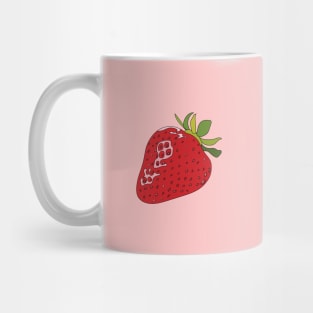 Cute Strawberry vintage 90s Mug